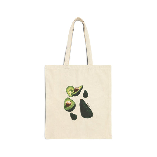 Falling Avocados Tote Bag